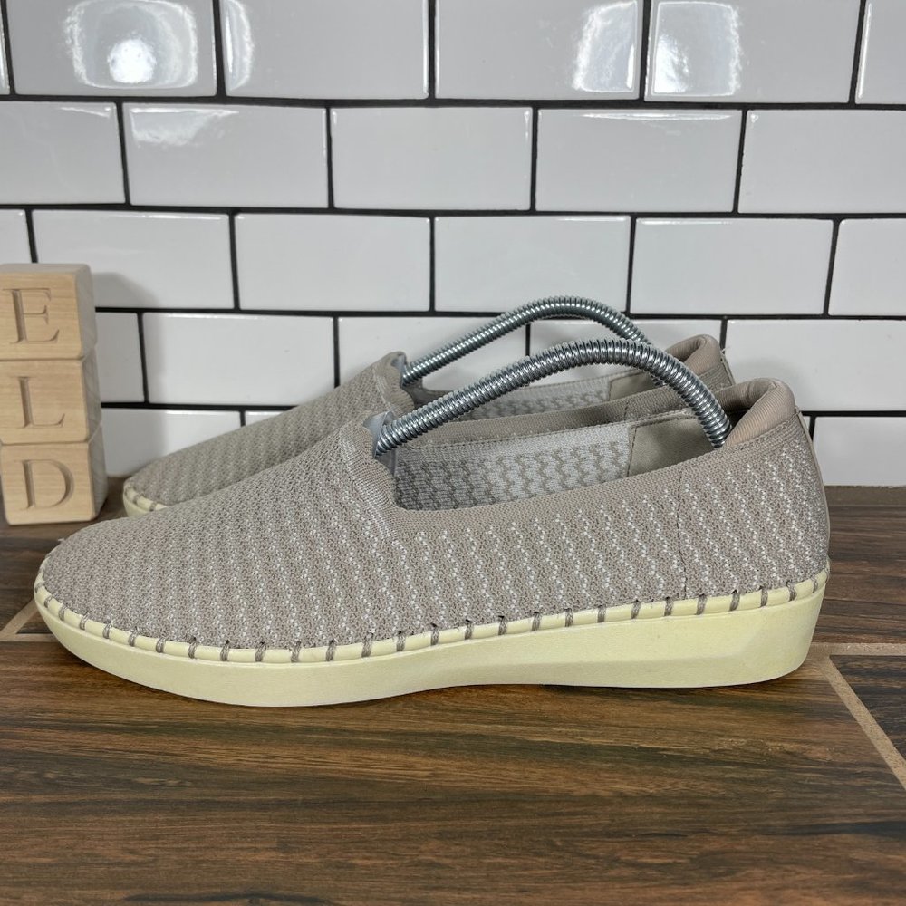 Skechers Sepulveda 2.0 Beach Waves Womens Size 10 Shoes Taupe Casual Slip Ons